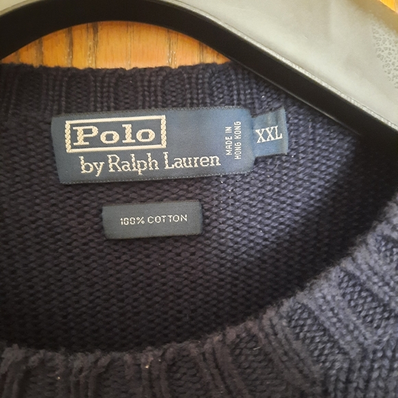 Polo Ralph Lauren Mens crew neck pullover classic sweater - Picture 9 of 13